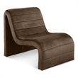 Meridian Furniture Ivy Brown Velvet Accent Chair