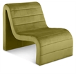 Meridian Furniture Ivy Olive Velvet Accent Chair