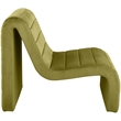 Meridian Furniture Ivy Olive Velvet Accent Chair