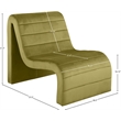 Meridian Furniture Ivy Olive Velvet Accent Chair