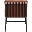 Meridian Furniture Burke Cognac Vegan Leather Accent Chair