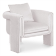 Meridian Furniture Sloan Cream Velvet Accent Chair