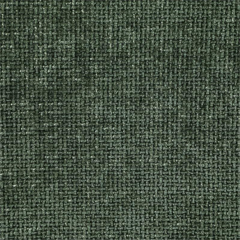 Meridian Furniture Alessandra Green Chenille Fabric Swivel Accent Chair