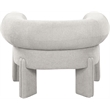 Meridian Furniture Stefano Beige Fabric Accent Chair