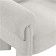 Meridian Furniture Stefano Beige Fabric Accent Chair