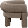 Meridian Furniture Stefano Brown Fabric Accent Chair