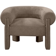 Meridian Furniture Stefano Brown Fabric Accent Chair