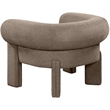 Meridian Furniture Stefano Brown Fabric Accent Chair