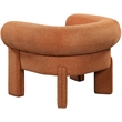 Meridian Furniture Stefano Cognac Fabric Accent Chair