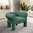 Meridian Furniture Stefano Green Fabric Accent Chair