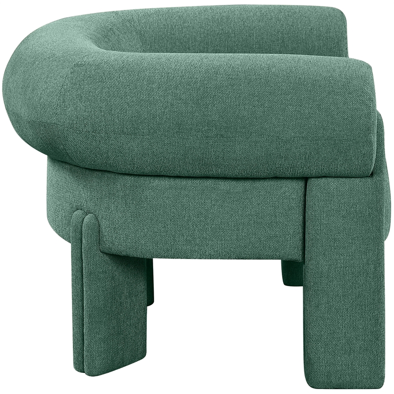 Meridian Furniture Stefano Green Fabric Accent Chair
