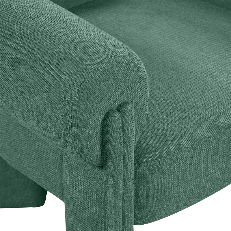 Meridian Furniture Stefano Green Fabric Accent Chair