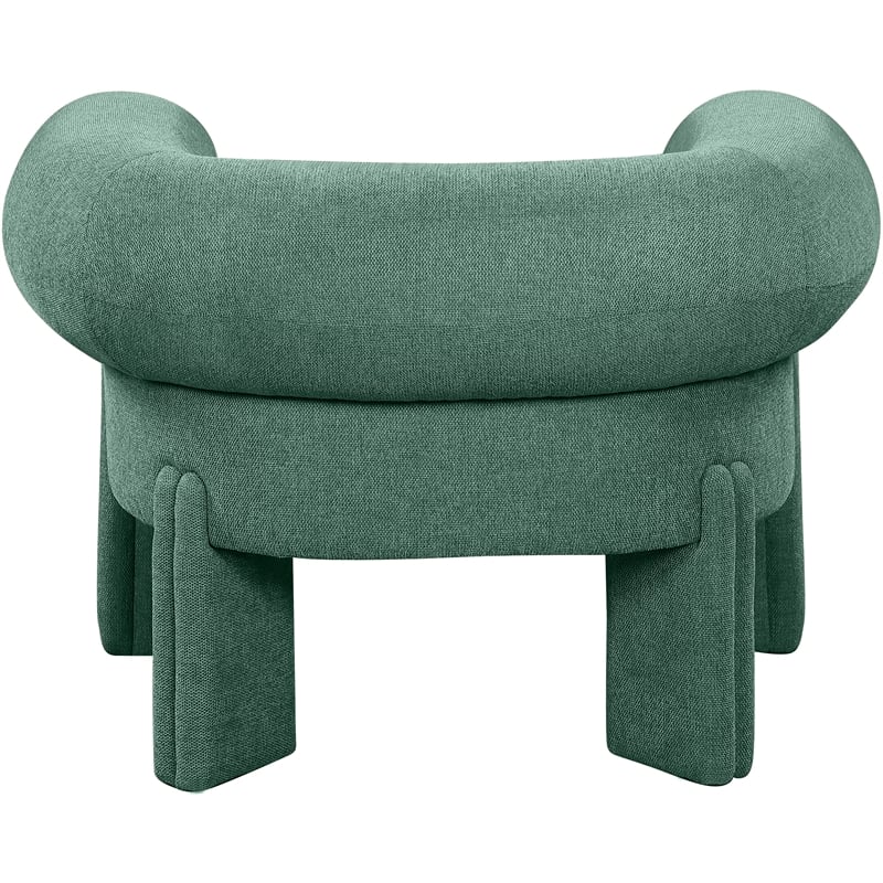 Meridian Furniture Stefano Green Fabric Accent Chair