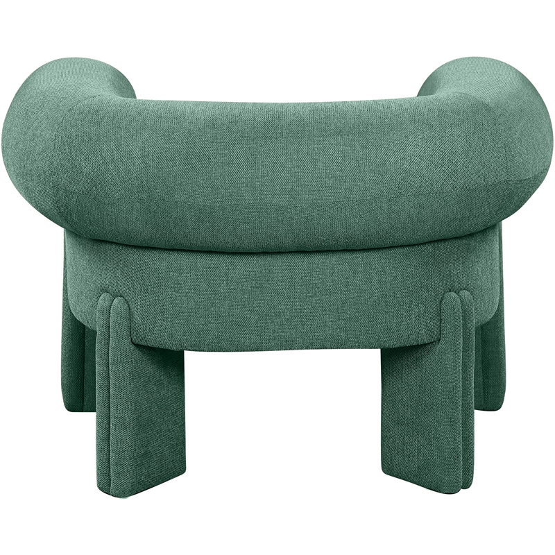 Meridian Furniture Stefano Green Fabric Accent Chair