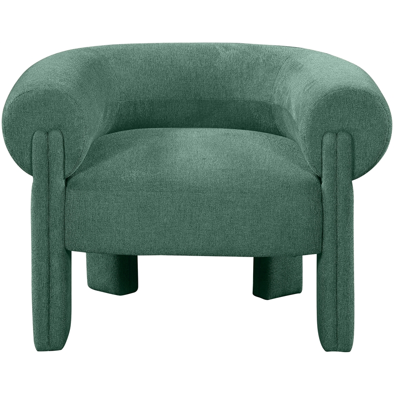 Meridian Furniture Stefano Green Fabric Accent Chair