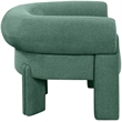 Meridian Furniture Stefano Green Fabric Accent Chair
