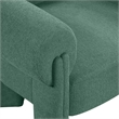 Meridian Furniture Stefano Green Fabric Accent Chair