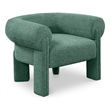 Meridian Furniture Stefano Green Fabric Accent Chair