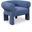 Meridian Furniture Stefano Navy Fabric Accent Chair