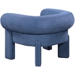 Meridian Furniture Stefano Navy Fabric Accent Chair