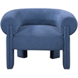 Meridian Furniture Stefano Navy Fabric Accent Chair