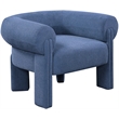 Meridian Furniture Stefano Navy Fabric Accent Chair
