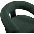 Meridian Furniture Winston Green Boucle Fabric Accent Chair