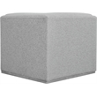 Meridian Furniture Ollie Grey Boucle Fabric Corner