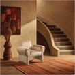 Meridian Furniture Fleurette Camel Velvet Accent Chair