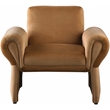 Meridian Furniture Fleurette Saddle Velvet Accent Chair