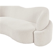 Meridian Furniture Principessa Cream Boucle Fabric Sofa