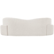 Meridian Furniture Principessa Cream Boucle Fabric Sofa