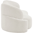 Meridian Furniture Principessa Cream Boucle Fabric Sofa