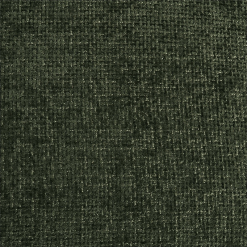 meridian furniture bale green chenille fabric modular armless chair