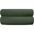 Meridian Furniture Bale Green Chenille Fabric Modular Armless Chair