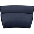 Meridian Furniture Bale Navy Chenille Fabric Modular Armless Chair