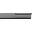 Meridian Furniture Johanna Grey Linen Textured Fabric 3pc. Sectional