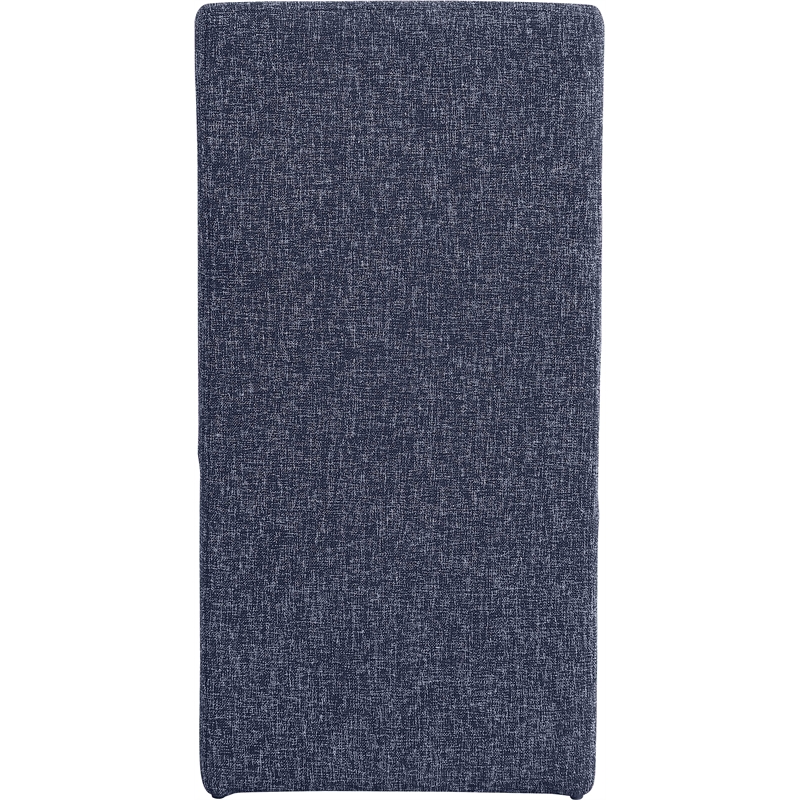 Meridian Furniture Benson Blue Linen Textured Fabric Dining Chair (Set of 2)
