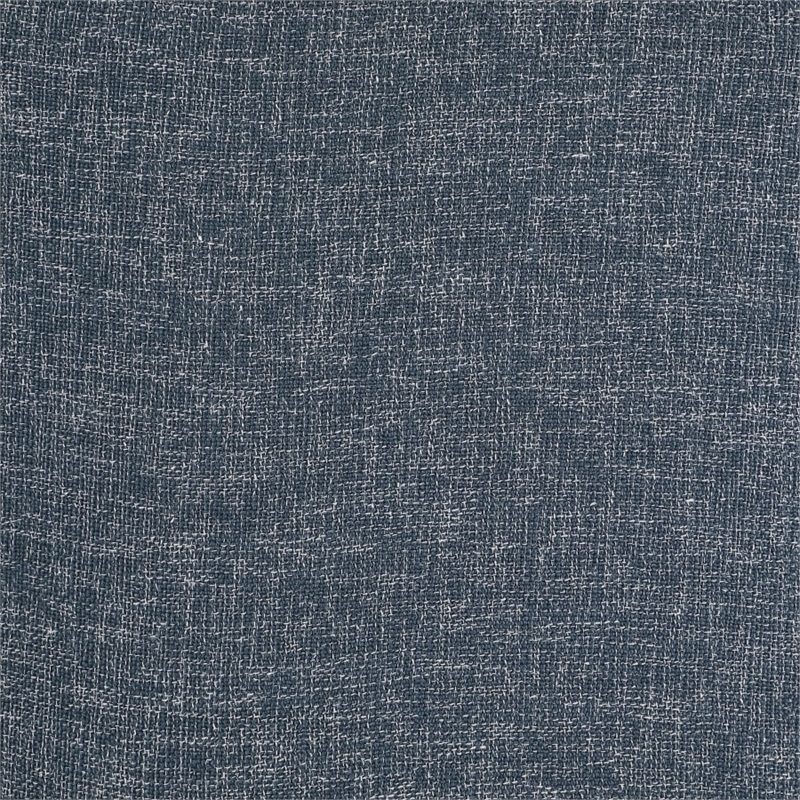 Meridian Furniture Benson Blue Linen Textured Fabric Dining Chair (Set of 2)