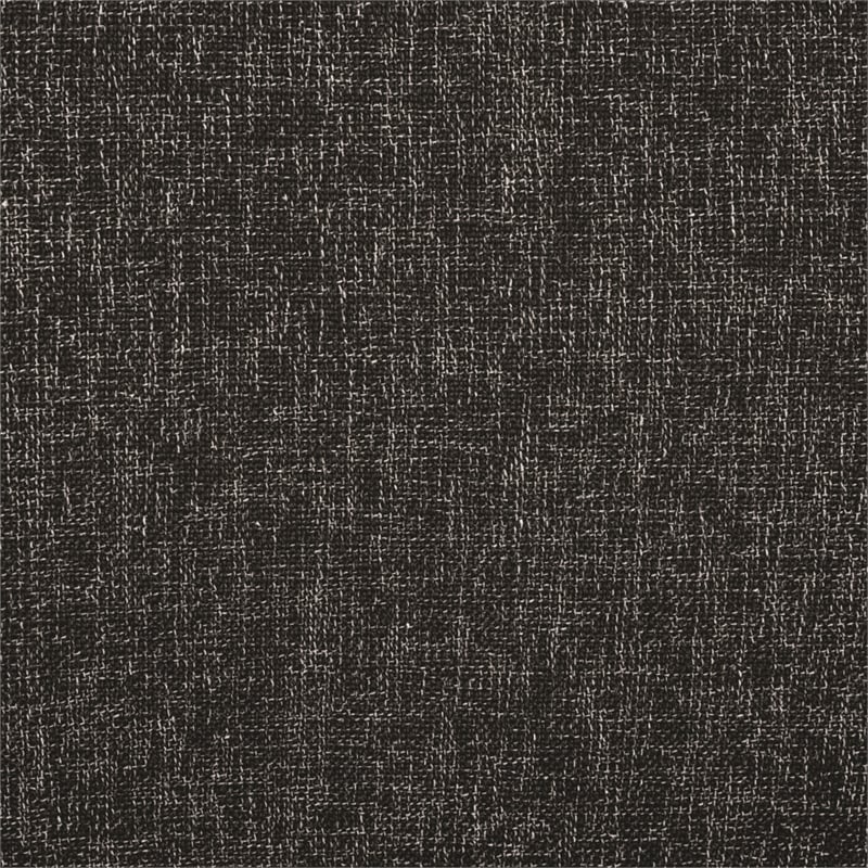Meridian Furniture Gramercy Black Linen Textured Fabric Dining Chair (Set of 2)