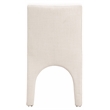 Meridian Furniture Gramercy Cream Linen Textured Fabric Dining Chair (Set of 2)