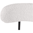 Meridian Furniture Beacon Cream Boucle Fabric Stool (Set of 2)