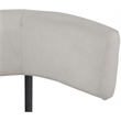 Meridian Furniture Rivage Beige Linen Textured Fabric Dining Chair (Set of 2)