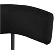 Meridian Furniture Rivage Black Linen Textured Fabric Dining Chair (Set of 2)