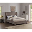 Meridian Furniture Penny Brown Fabric Full Bed