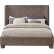 Meridian Furniture Penny Brown Fabric Full Bed