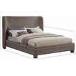 Meridian Furniture Penny Brown Fabric Full Bed