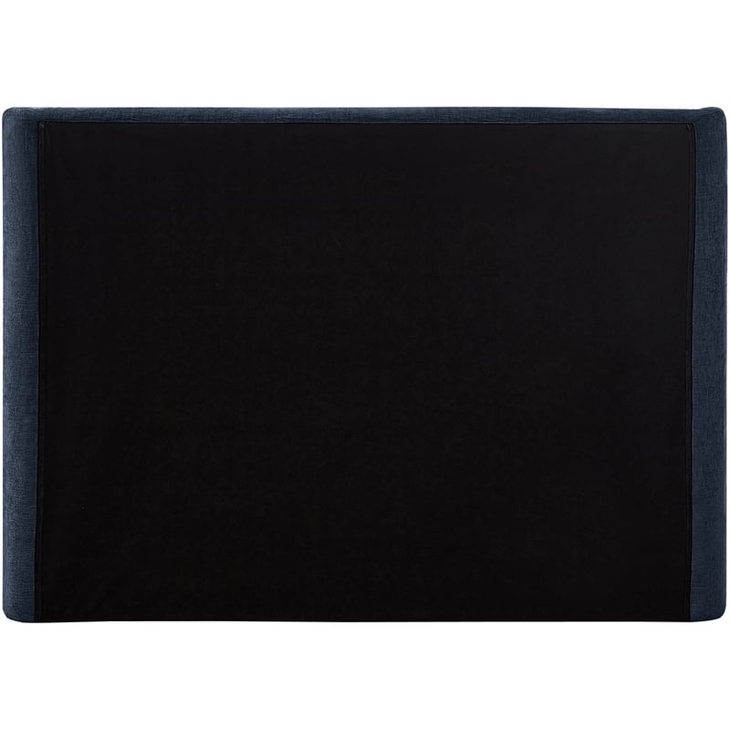 Meridian Furniture Penny Navy Chenille Fabric King Bed