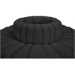 Meridian Furniture Arc Black Vegan Leather Modular Sectional