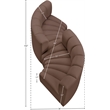 Meridian Furniture Arc Brown Vegan Leather Modular Sectional